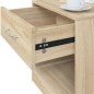 Comodini 2 pz con Cassetto Colore Rovere Comodini 2 pz con Cassetto Colore Rovere
