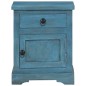 Comodino in Legno Massello di Mango 40x30x50 cm Comodino in Legno Massello di Mango 40x30x50 cm