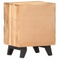 Comodino 40x30x51 cm in Legno Massello di Acacia Comodino 40x30x51 cm in Legno Massello di Acacia
