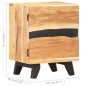 Comodino 40x30x51 cm in Legno Massello di Acacia Comodino 40x30x51 cm in Legno Massello di Acacia