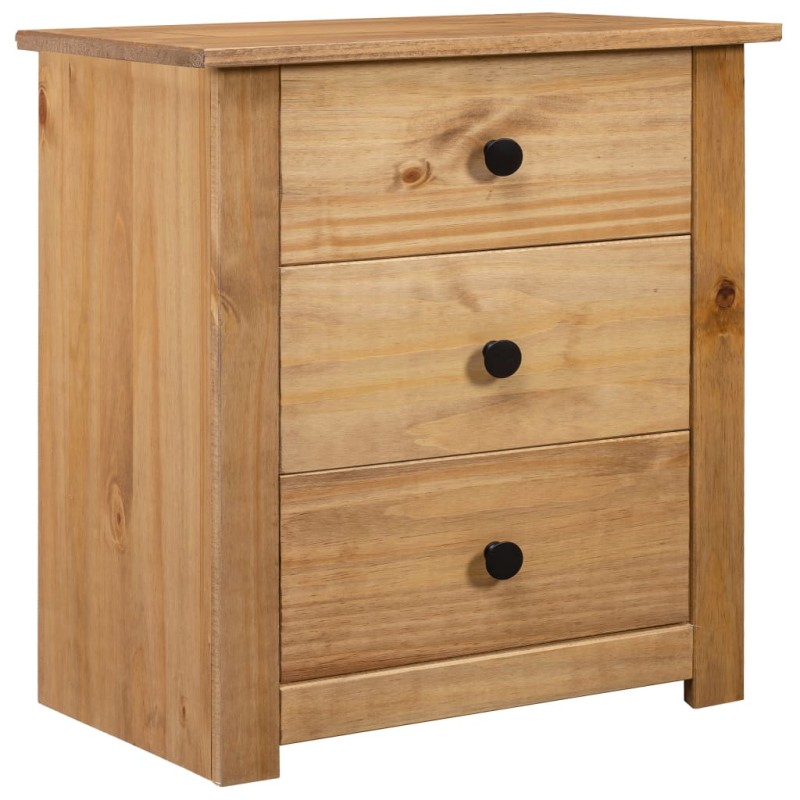 Comodino 46x40x57 cm in Legno di Pino Panama Range Comodino 46x40x57 cm in Legno di Pino Panama Range