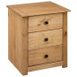 Comodino 46x40x57 cm in Legno di Pino Panama Range Comodino 46x40x57 cm in Legno di Pino Panama Range