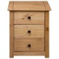 Comodino 46x40x57 cm in Legno di Pino Panama Range Comodino 46x40x57 cm in Legno di Pino Panama Range