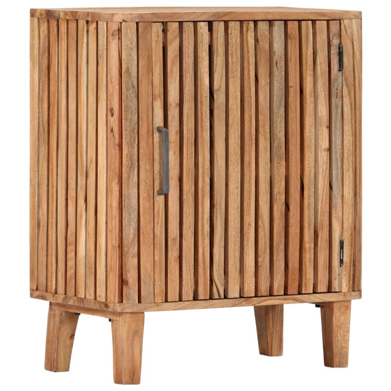 Credenza 60x35x73 cm in Legno Massello di Acacia Credenza 60x35x73 cm in Legno Massello di Acacia