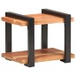 Comodino 50x40x40 cm in Legno Massello di Acacia Comodino 50x40x40 cm in Legno Massello di Acacia