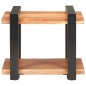 Comodino 50x40x40 cm in Legno Massello di Acacia Comodino 50x40x40 cm in Legno Massello di Acacia