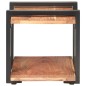 Comodino 50x40x40 cm in Legno Massello di Acacia Comodino 50x40x40 cm in Legno Massello di Acacia
