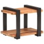 Comodino 50x40x40 cm in Legno Massello di Acacia Comodino 50x40x40 cm in Legno Massello di Acacia
