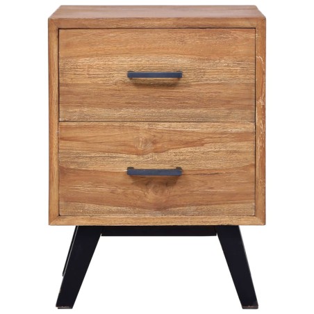 Comodino 40x35x55 cm in Legno Massello di Teak