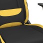 Sedia da Gaming Nera e Gialla in Tessuto Sedia da Gaming Nera e Gialla in Tessuto