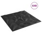 vidaXL Pannelli Murali 48 pz Neri 50x50 cm XPS 12 m² Ametista vidaXL Pannelli Murali 48 pz Neri 50x50 cm XPS 12 m² Ametista