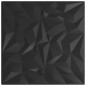 vidaXL Pannelli Murali 48 pz Neri 50x50 cm XPS 12 m² Ametista vidaXL Pannelli Murali 48 pz Neri 50x50 cm XPS 12 m² Ametista