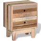 Comodino in Legno Massello Recuperato