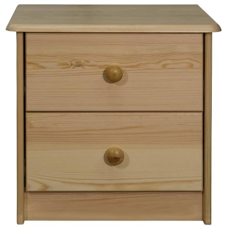 Comodino 43x34x40 cm in Legno Massello di Pino