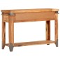 Tavolo Console 110x34x74 cm in Legno Massello di Acacia Tavolo Console 110x34x74 cm in Legno Massello di Acacia