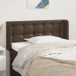 Testiera ad Orecchio Marrone 93x16x78/88 cm in Similpelle Testiera ad Orecchio Marrone 93x16x78/88 cm in Similpelle
