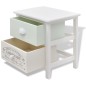 Comodino Francese Set 2 pz in Legno Comodino Francese Set 2 pz in Legno