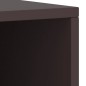 vidaXL Comodini 2 pz Marrone Scuro 35x30x40 cm in Pino Massello vidaXL Comodini 2 pz Marrone Scuro 35x30x40 cm in Pino Massello