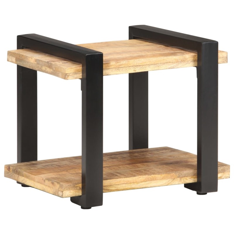 Comodino 50x40x40 cm in Legno di Mango Grezzo Comodino 50x40x40 cm in Legno di Mango Grezzo