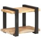 Comodino 50x40x40 cm in Legno di Mango Grezzo Comodino 50x40x40 cm in Legno di Mango Grezzo