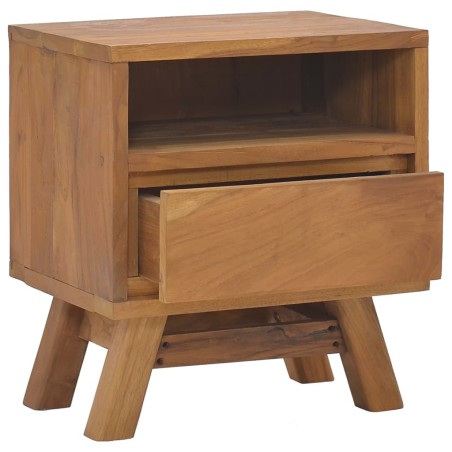 Comodino 40x30x45 cm in Legno Massello di Teak