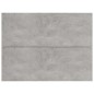 Comodino Grigio Cemento 40x30x30 cm in Truciolato Comodino Grigio Cemento 40x30x30 cm in Truciolato