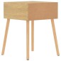 Comodino Rovere Sonoma 40x40x56 cm in Truciolato