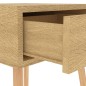 Comodino Rovere Sonoma 40x40x56 cm in Truciolato