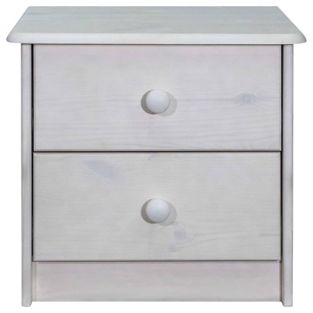 Comodino 43x34x40 cm in Legno Massello di Pino