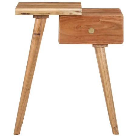 Comodino in Legno Massello d'Acacia 45x32x55cm