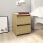 Comodino Rovere Sonoma 30x30x40 cm in Truciolato Comodino Rovere Sonoma 30x30x40 cm in Truciolato