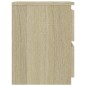 Comodino Rovere Sonoma 30x30x40 cm in Truciolato Comodino Rovere Sonoma 30x30x40 cm in Truciolato