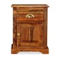 Comodini Set 2 pz 40x30x50 cm in Legno Massello di Sheesham Comodini Set 2 pz 40x30x50 cm in Legno Massello di Sheesham