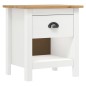 Comodini Hill 2 pz 46x35x49,5 cm Legno Massello di Pino Comodini Hill 2 pz 46x35x49,5 cm Legno Massello di Pino