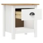 Comodini Hill 2 pz 46x35x49,5 cm Legno Massello di Pino Comodini Hill 2 pz 46x35x49,5 cm Legno Massello di Pino