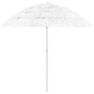 Ombrellone da Spiaggia Hawaii Bianco 240 cm Ombrellone da Spiaggia Hawaii Bianco 240 cm
