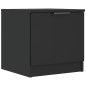 Comodini 2 pz Neri 40x39x40 cm Comodini 2 pz Neri 40x39x40 cm