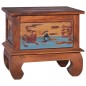 Comodino 45x35x40 cm in Legno Massello di Recupero Comodino 45x35x40 cm in Legno Massello di Recupero