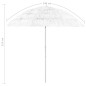 Ombrellone da Spiaggia Hawaii Bianco 240 cm Ombrellone da Spiaggia Hawaii Bianco 240 cm