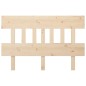 Testiera per Letto 203,5x3x81 cm in Legno Massello di Pino Testiera per Letto 203,5x3x81 cm in Legno Massello di Pino