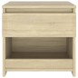 Comodino Rovere Sonoma 40x30x39 cm in Truciolato Comodino Rovere Sonoma 40x30x39 cm in Truciolato