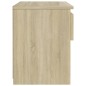 Comodino Rovere Sonoma 40x30x39 cm in Truciolato Comodino Rovere Sonoma 40x30x39 cm in Truciolato