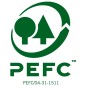 FMD Comodino con 2 Cassetti Bianco Lucido FMD Comodino con 2 Cassetti Bianco Lucido