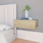 Comodino Pensile Rovere Sonoma 40x30x15 cm Truciolato Comodino Pensile Rovere Sonoma 40x30x15 cm Truciolato