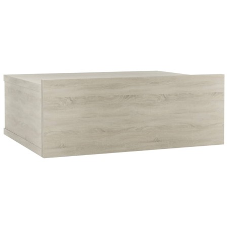 Comodino Pensile Rovere Sonoma 40x30x15 cm Truciolato