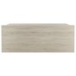 Comodino Pensile Rovere Sonoma 40x30x15 cm Truciolato Comodino Pensile Rovere Sonoma 40x30x15 cm Truciolato
