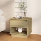 Comodini 2 pz Rovere Sonoma 45x34x44 cm in Truciolato Comodini 2 pz Rovere Sonoma 45x34x44 cm in Truciolato