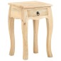 Comodino 28x28x46 cm in Legno Massello di Mango Comodino 28x28x46 cm in Legno Massello di Mango