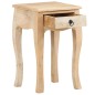 Comodino 28x28x46 cm in Legno Massello di Mango Comodino 28x28x46 cm in Legno Massello di Mango