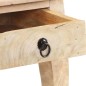 Comodino 28x28x46 cm in Legno Massello di Mango Comodino 28x28x46 cm in Legno Massello di Mango